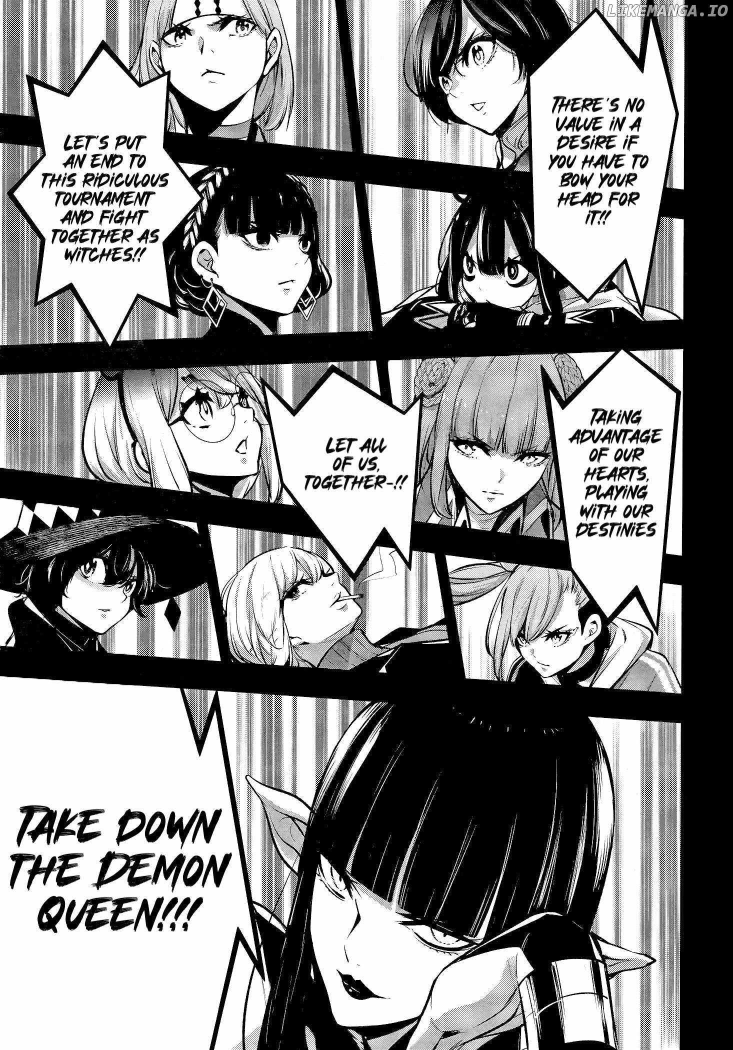 Majo Taisen: 32-nin no Isai no Majo wa Koroshiau [ALL CHAPTERS] Chapter 54 37